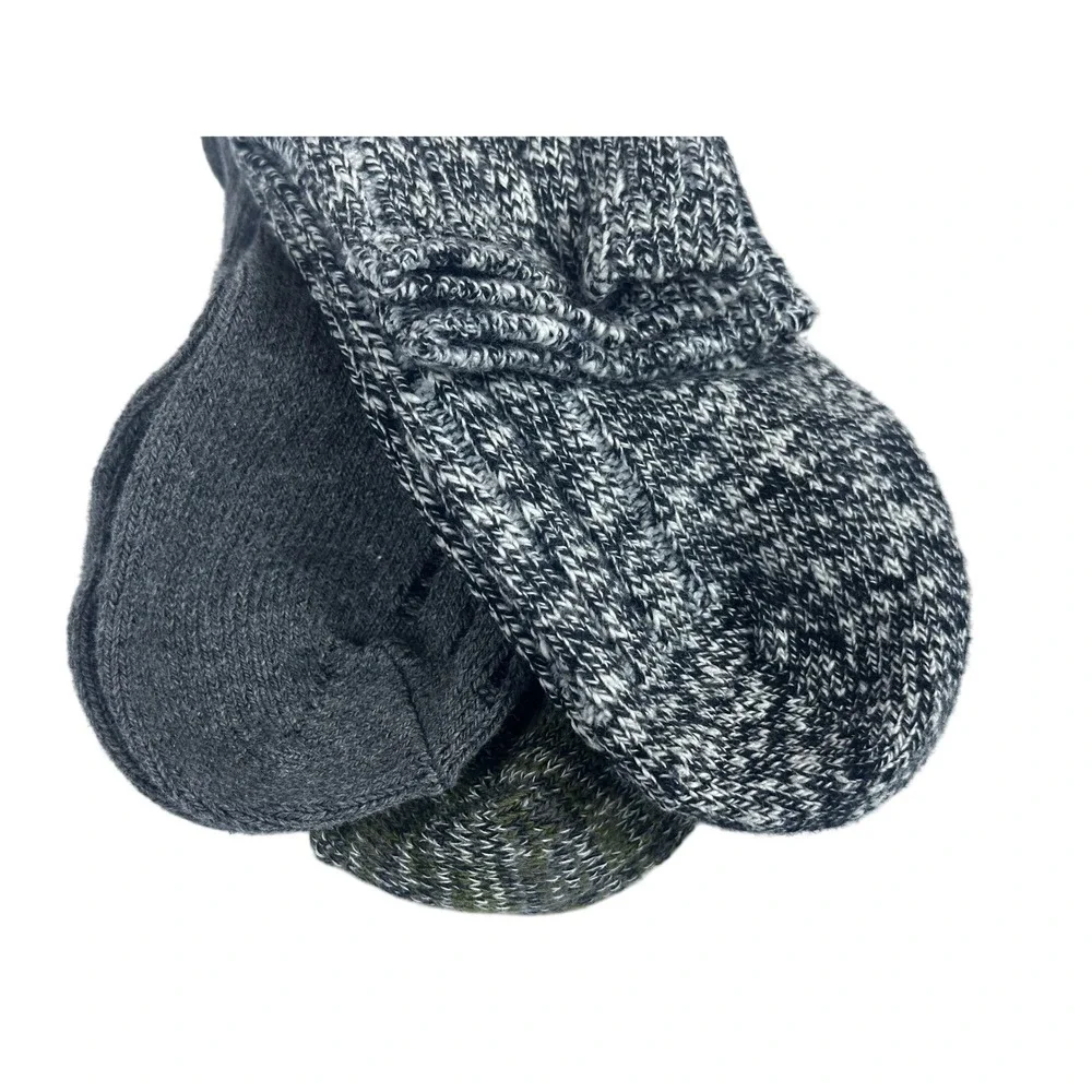 Lot of 2 Universal Thread Women's Ankle Socks 3 Pairs Shoe Size 4-10 Cotton Blen